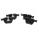 Pastilha Tras. Textar 2373001 BMW 550i, M5, X6 - Cód.11346