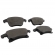 Pastilha de Freio Diant. Jurid HQJ2315 Ford Fusion- Cód.3258