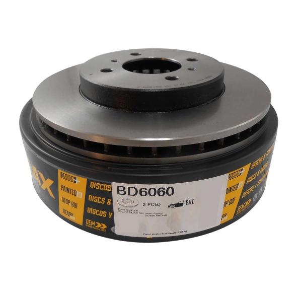 Kit Disco de Freio BD6060 Diant. Mitsubishi Colt - Cód.6334