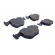 Pastilha de Freio Diant. Jurid HQJ2231 BMW X5, X3 - Cód.4952