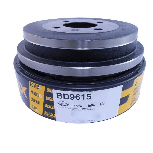 Kit Tambor de Freio BD9615 Tras. VW Up, Voyage - Cód.6392