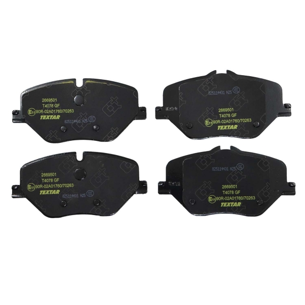 Pastilha Freio Diant. Textar 2669501 BMW X1, X2 - Cód.14477