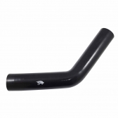Curva de Silicone Pressurização Preto 45º x 2 1/2