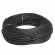 Espaguete Liso Leiplast 6mm / 100m Preto - Cód.309