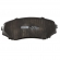 Pastilha de Freio Dianteiro Ferodo HQF2254 Edge - Cód.3398