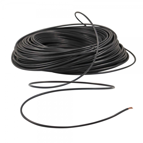 Cabo Flex. Automotivo 4.00mm  Preto - Cód.8104