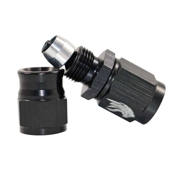 Conexão 3AN / AN3 Reta para Mangueira PTFE All Black - Cód.8339