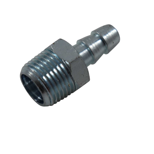 Niple Espigão Fixo Macho Prata M18 x 3/8\\\