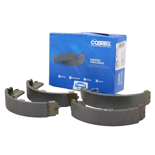 Sapata de Freio Cobreq 2809CPA GM Onix - Cód.14439