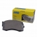 Pastilha Diant. Jurid HQJ2503 Citroen C3 (22...) - Cód.12363