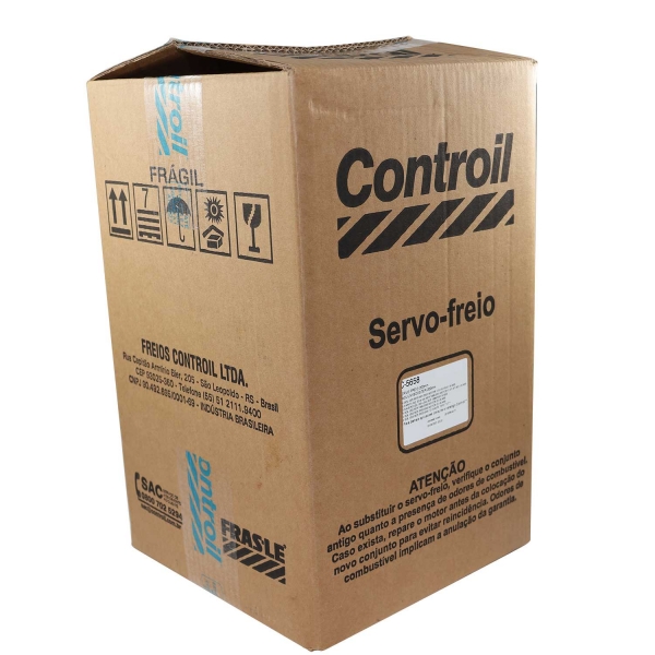 Servo Freio Controil C5658 VW Gol, Saveiro sem ABS - Cód.7875