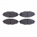 Pastilha de Freio Diant. Frasle PD598 Chery QQ - Cód.6136