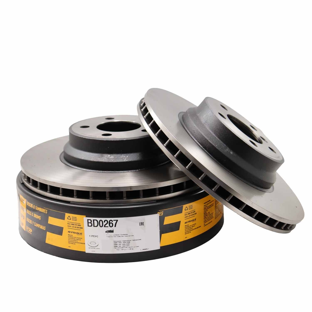 Kit Disco de Freio BD0267 Diant. BMW 750i - Cód.12792