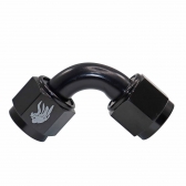 Conexão Emenda Fêmea 90° 8AN x 8AN All Black  - Cód.9421