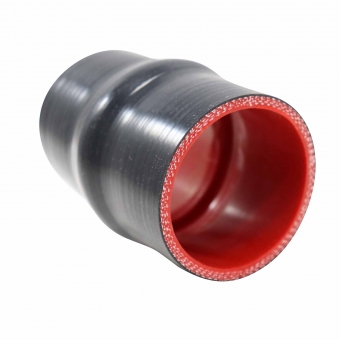 Mangote de Silicone 2 1/2\\\" x 100mm Preto com Hump - Cód.6649