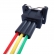 Chicote Sensor Rotação e Detonação ETE7880 GM, VW - Cód.5823
