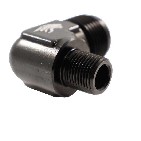 Niple Cotovelo Alumínio 3/8NPT x 12AN - Cód.7802