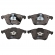Pastilha Diant. Frasle PD1232BCMAXX Audi A3 - Cód. 13264