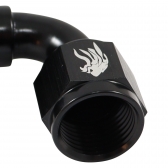Conexão 8AN / AN8 Curva 90° Aeroquip All Black - Cód.7165