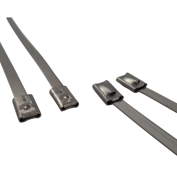 Kit 10 Abraçadeiras Zip Tie Inox 200mm - Cód.6888