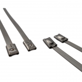 Kit 10 Abraçadeiras Zip Tie Inox 200mm - Cód.6888