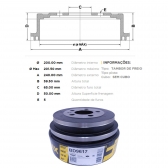 Kit Tambor de Freio BD9617 Tras. VW Fox, Crossfox - Cód.4437