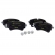 Pastilha de Freio Tras. Textar 2230801 Audi A4 - Cód.10862