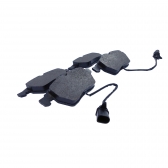 Pastilha de Freio Diant. Jurid HQJ2253A Audi A4 - Cód.4310