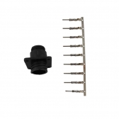 Conector Circular Macho ETE7567/09 CPC 9 Vias - Cód.6926