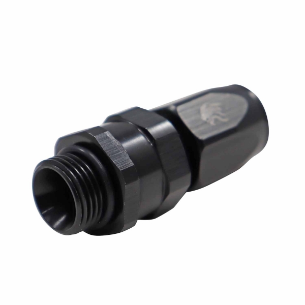 Conexão Reta 8AN / AN8 Macho Aeroquip All Black - Cód.9434