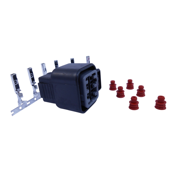Conector 6 Vias ETE4961 Bico Injetor HR, Sonata - Cód.5945