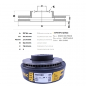 Kit Disco de Freio BD7360 Diant. Discovery 3 - Cód.4432