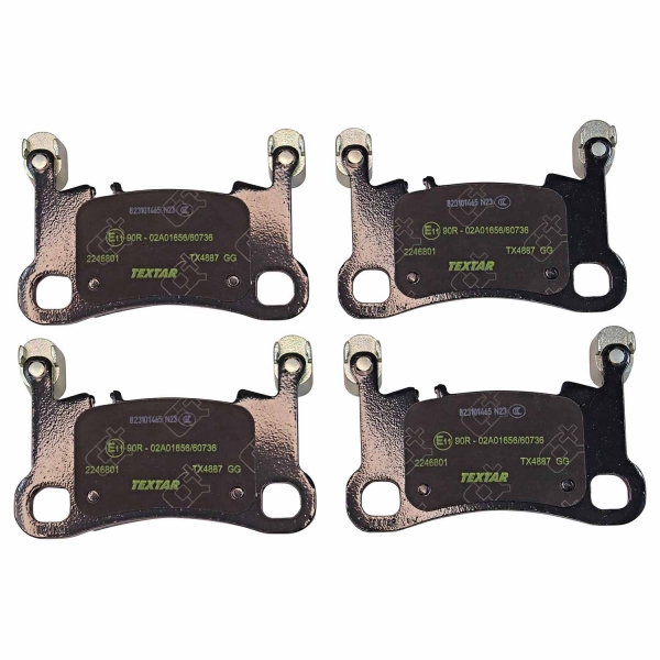 Pastilha Freio Tras. Textar 2246801 Porsche Cayenne - Cód.12129
