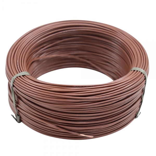 100m Cabo Flex. Automotivo 1.00mm Marrom - Cód.9590