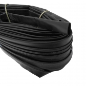 Espaguete Liso Leiplast 13mm / 50m Preto - Cód.1204