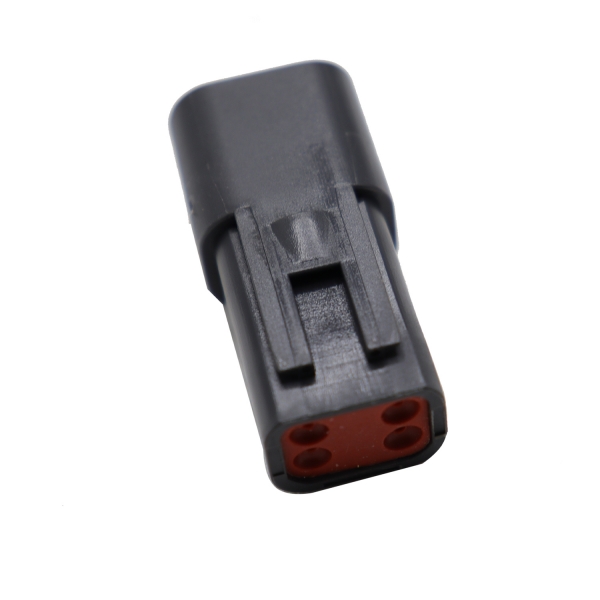 Conector Elétrico Macho 4 Vias Deutsch DT04-4P - Cód.10629
