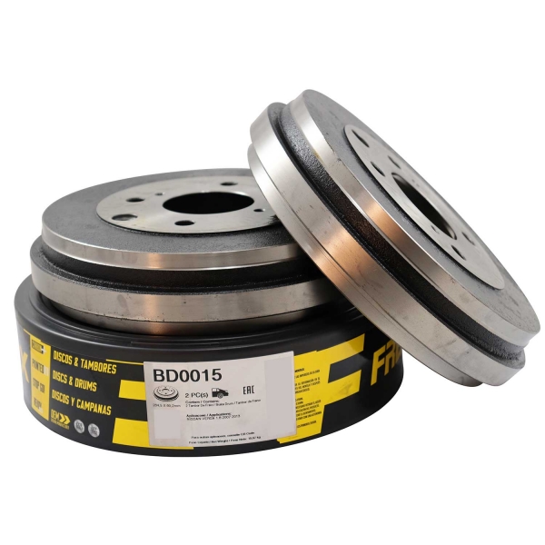 Kit Tambor de Freio BD0015 Tras. Grand Livina - Cód.8181