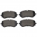Pastilha Tras. Frasle PD1550CMAXX VW Amarok V6 - Cód.14265