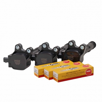 Kit de Ignição Velas e Bobinas NGK Ford Ka 1.0 - Cód.8708