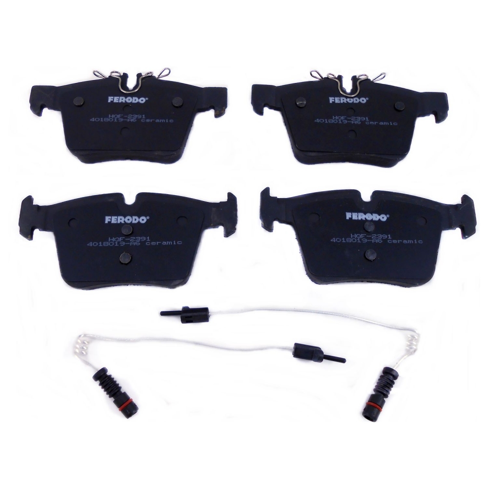 Pastilha de Freio Tras. Ferodo HQF2391A C180, C200 -Cód.5387