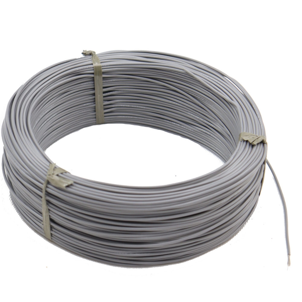 100m Cabo Flex. Auto Estanhado 0.50mm Cinza - Cód.10066