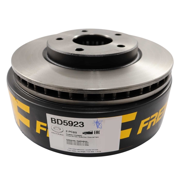 Kit Disco de Freio BD5923 Diant. Mitsubishi Lancer- Cód.3656