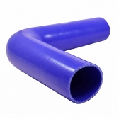 Curva Longa de Silicone MSA Azul 90º X 2 1/2\\\