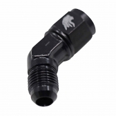 Conexão Curta 45° Femea 6AN x 6AN Macho All Black - Cód.9474