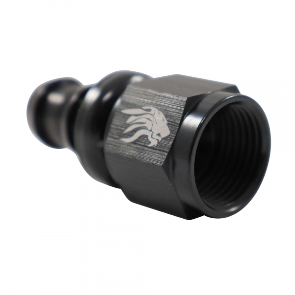 Conexão de Mangueira 1/2 x 8AN All Black - Cód.7816