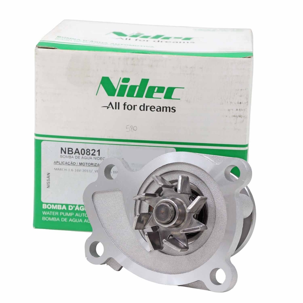 Bomba de Água Nidec NBA0821 Renault Duster - Cód.12531