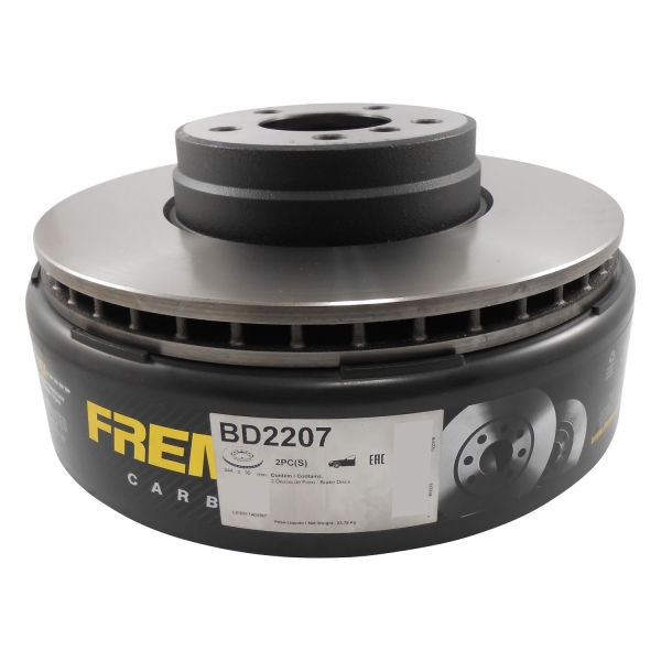 Kit Disco de Freio BD2207 Diant.  Range Rover  - Cód.3600