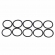 Kit de 10 Aneis O-Ring Nitrílica Medida 2-119  - Cód.9209