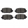 Pastilha Tras. Frasle PD1496CMAXX Jeep Compass - Cód.14411