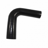 Curva de Silicone MSA Preto de 90º x 2 1/2